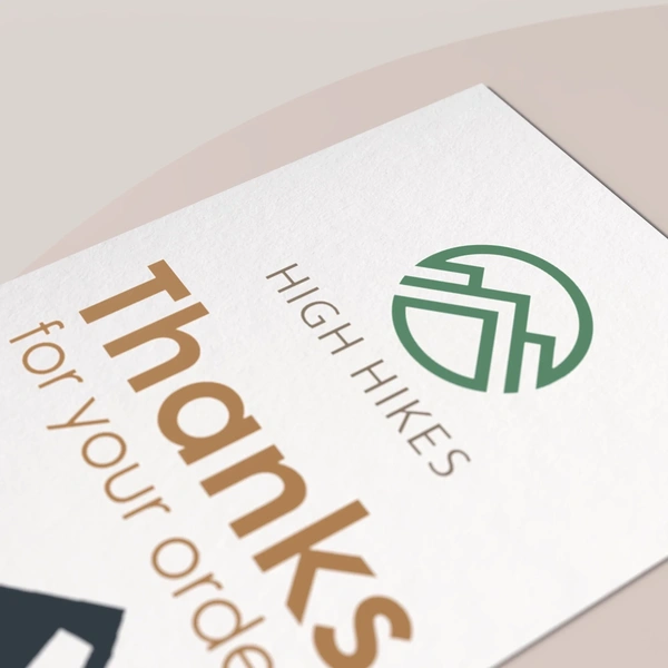 Uncoated Business Cards - Example 1