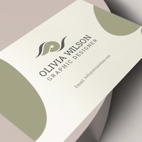Uncoated Business Cards - Example 2